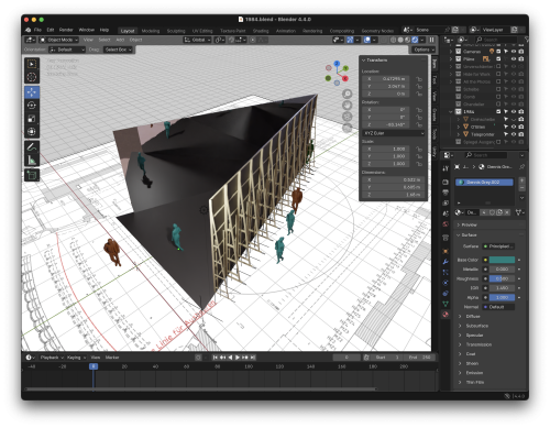 Online-Workshop Blender: Blender ist die neue Schaumpappe. 3D-Workshop für Szenograf innen 